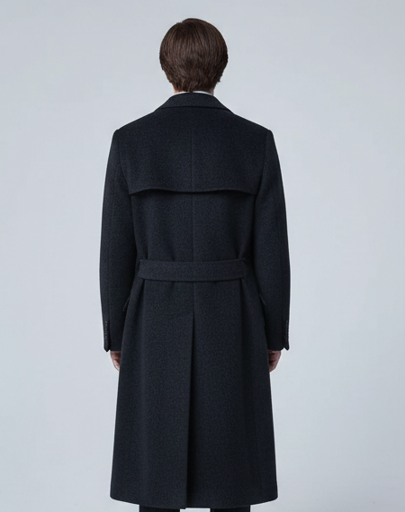 Batman Bruce Wayne Black Coat for Men