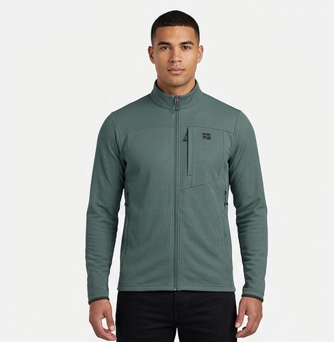 Men’s Performance Outdoor Jacket Breathable Moisture Wicking Layer