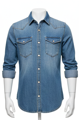 Casual Denim Shirt for Men