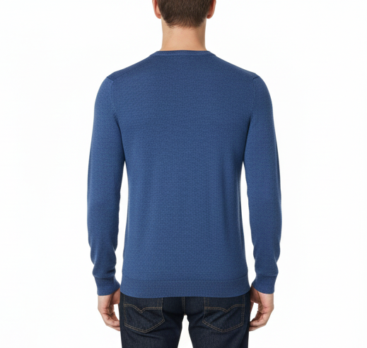 Men's V-Neck Knit Sweater Smart and Lightweight