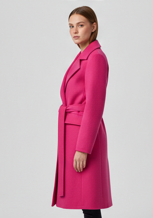 Emily in Paris Pink coat for Women TV Series Inspired
