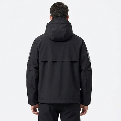 Men’s Techwear Jacket Tactical Streetwear Utility Outerwear