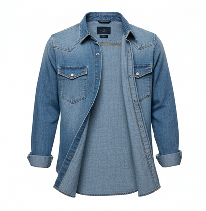 Casual Denim Shirt for Men