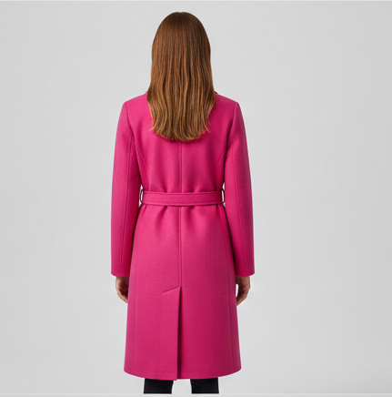 Emily in Paris Pink coat for Women TV Series Inspired