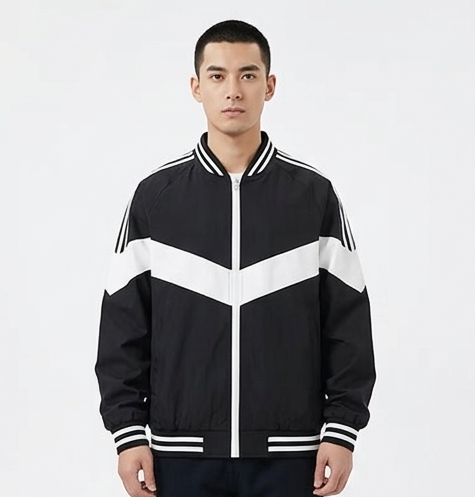 Men’s Windbreaker Sports Jacket Lightweight Windproof Running Coat