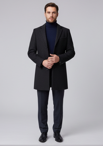 Dominick Whelton Trench Coat from 12 Dates of Christmas Season 2