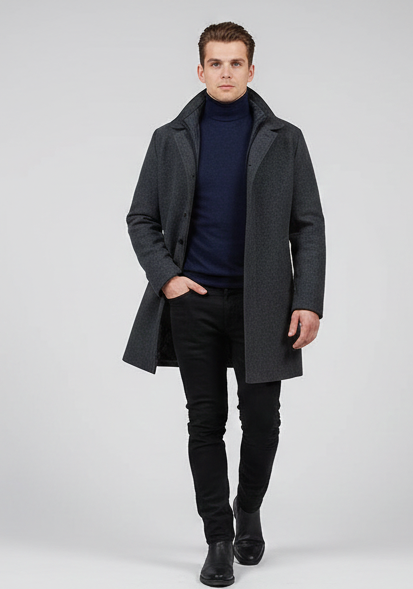 Men’s Coat Inspired by Sakari Nurmi from Deadwind