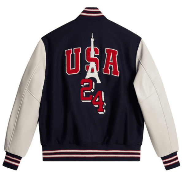 USA Golf Golden Bear Jacket Estate Blue - Image 2