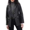 Black Leather Blazer