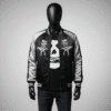 Men’s Misfits Bomber Leather Jacket